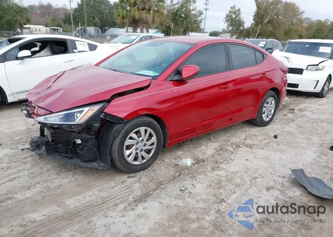 2019 Hyundai Elantra Se z USA, uszkodzony, nr VIN 5NPD74LF1KH496856